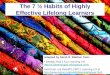 The 7 ½ Habits Of Highly Effective Lifelong Learners