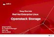 Deep Dive into Openstack Storage, Sean Cohen, Red Hat