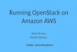 Running OpenStack on Amazon AWS, Alex Fishman