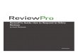 How Hotels Should Respond to Online Reviews - A ReviewPro Guide