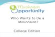 Millionaire College Knowledge Game