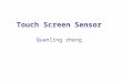 Touch screen sensor