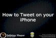 How to tweet on an iPhone