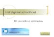 Het digitaal schoolbord De interactieve springplank