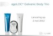 AgeLOC ® Galvanic Body Trio Lancering op 2 mei 2012