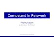 CiR/menukaart/J. Gerritsen/C. Winkel/april 2008 Competent in Reiswerk Menukaart J. Gerritsen / C. Winkel