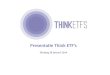 Presentatie Think ETF’s Dinsdag 28 januari 2014. De agenda voor vanmiddag 1 Wat is indexbeleggen? Wat zijn ETF’s? De impact van kosten Manieren om een