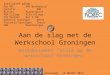 Aan de slag met de Werkschool Groningen Groningen, 13 MAART 2012 Initiatief groep: PrO RECUWV Werkbedrijf KentalisRBO BolsterNoorderpoort REA CollegeAlfa-College