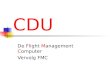 CDU De Flight Management Computer Vervolg FMC. Vluchtvoorbereiding Hoeveelheid brandstof Hoeveelheid lading en passagiers METAR Het maken van Flightplan