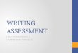 Module eight  assessment in elt