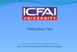 ICFAI University - MBA Program