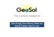 Geo Sol - Carbon Footprint
