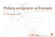 2007 Polscy Emigranci W Europie