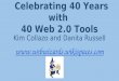 NCAGT - Celebrating 40 years with 40 web 2.0 sites