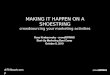 Making it Happen in a Shoestring: Crowdsourcing Your Marketing Activities