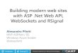 ITCamp 2012 - Alessandro Pilotti - Web API, web sockets and RSignal