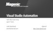 Visual Studio Automation