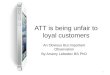 ATT is Unfairly Treating Loyal iPhone Customers