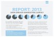 Data-Driven Marketing Survey, by Domo