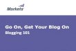 Marketo blogging basics