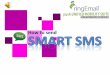 How to make Smart SMS with ringEmail?