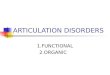Articulation disorders2