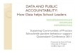 Data for accountability