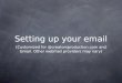 Setting Up Your Email (Creatorsproduction.com)