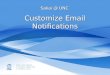 Modify Email Notifications Settings