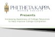 PTK College Completion PowerPoint