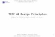 Triz 40 principles