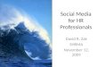 Social Media For HR Pros