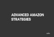 "Advanced Amazon Strategies"
