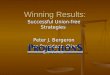 Winning Results:  Successful Union Free Strategies