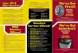 Winston Salem Auto Service & Repair Brochure