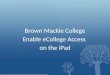 04   enable ecollege on ipad