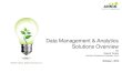 Annik data management and analytics overview
