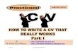 How to write a cv that really works , presented by dr. shadia yousef banjar.pptx