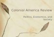 APUSH Colonies review