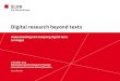 Digital research beyond texts