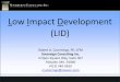 Low Impact Development: Stormwater Management Design and Planning