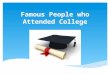 What degrees do famous people have? Looking at the degrees of people like Brad Pitt, Henry R Kravis, Julia Roberts,  Oprah, and others