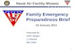 NAF Misawa Family Emergency Management Brief