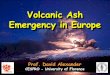 Volcanic ash and aviation emergencies