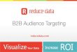 B2B Advertising using B2B audience segmentation and targeting