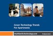 Green Technology Trends for Apartments