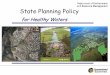 State planning policy for heathy waters, greame milligan