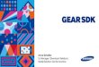 Samsung Gear SDK