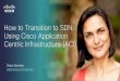 How to Transition to SDN Using Cisco ACI - webinar