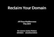 Reclaim Your Domain